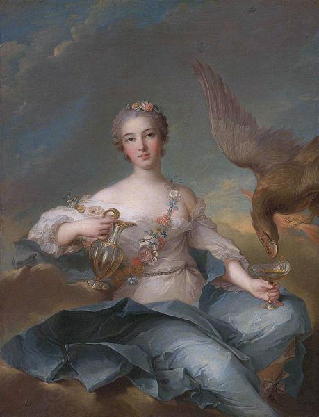 Jean Marc Nattier Duchesse de Chartres as Hebe